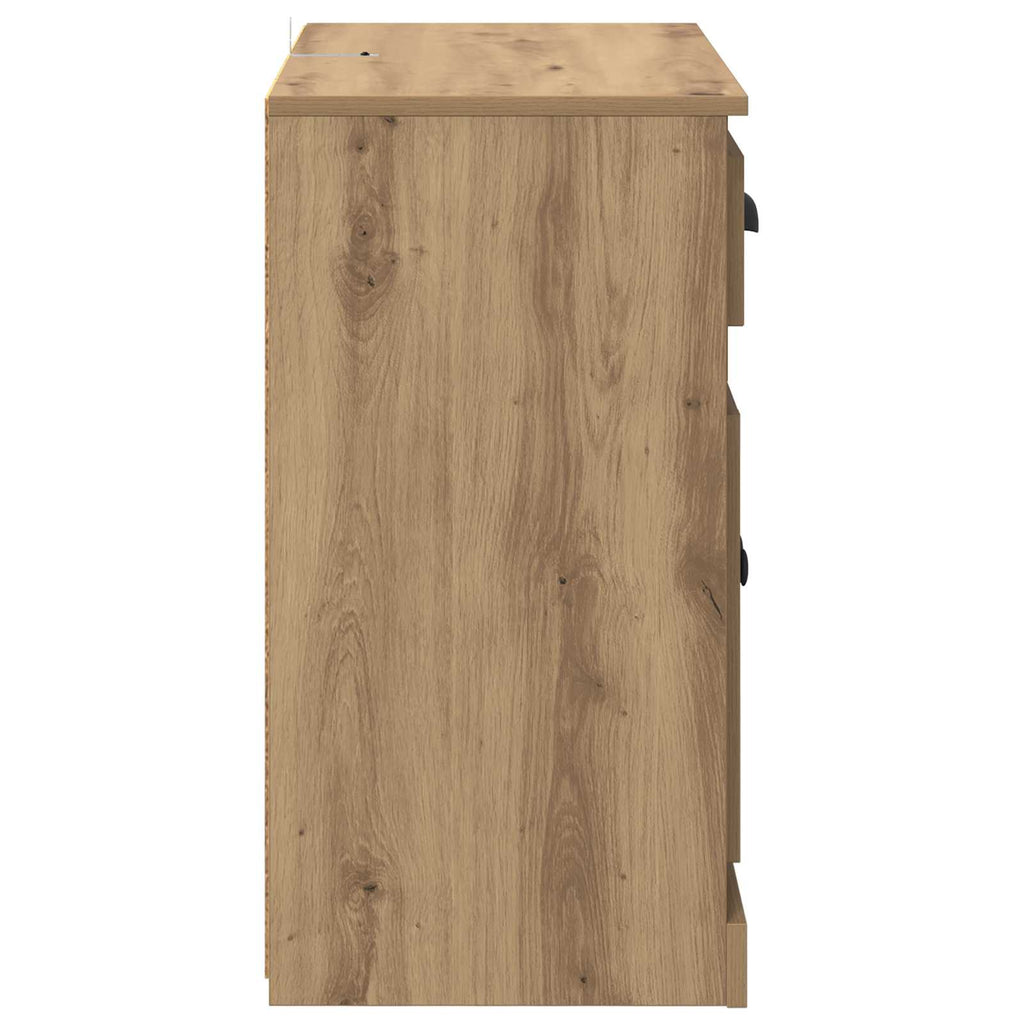Alacena con cajón Roble artesanal 70 x 35,5 x 67,5 cm
