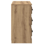 Vitrina con cajón Roble artesanal 70 x 35,5 x 67,5 cm