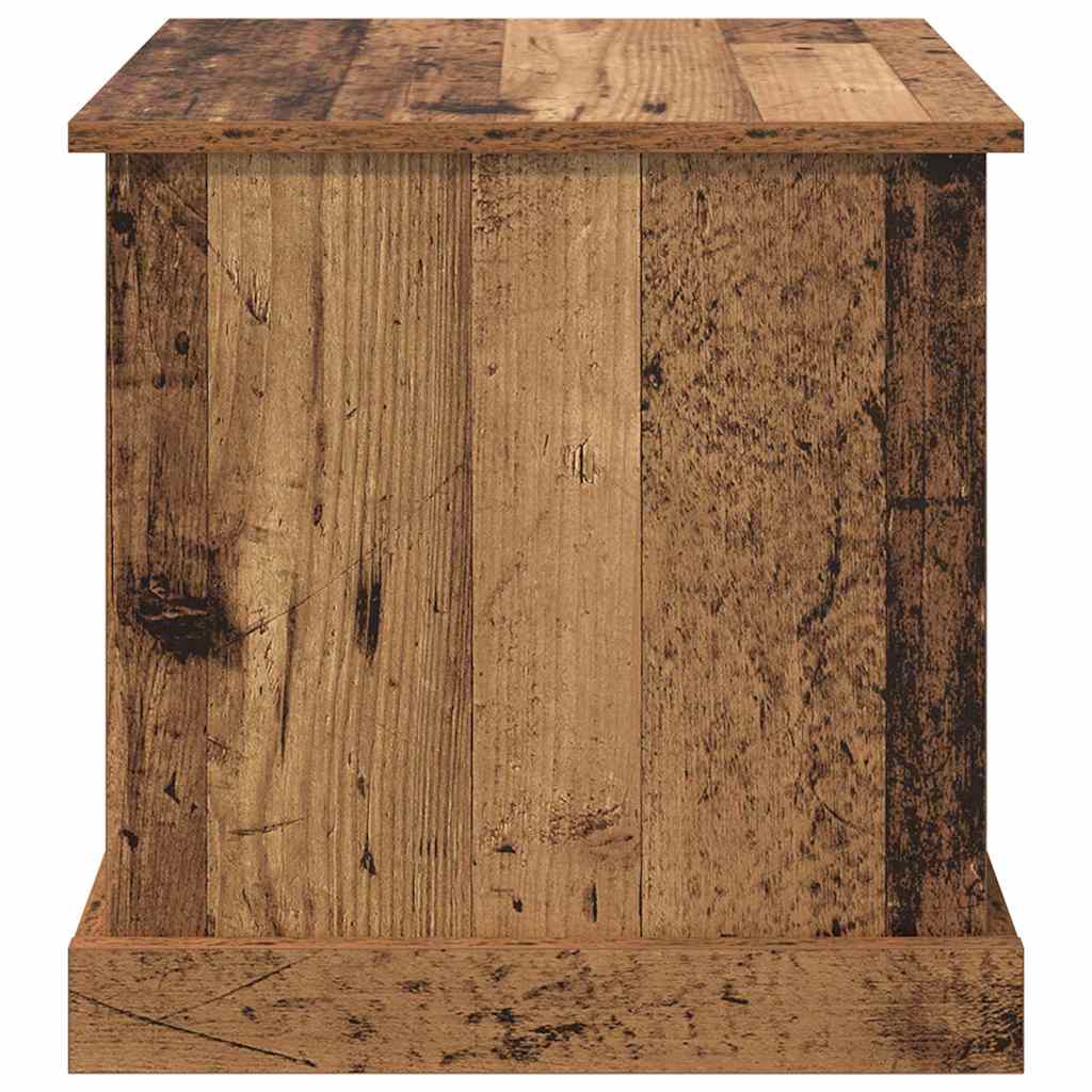 Mesa de Café 3 pcs Madera Vieja Madera contrachapada