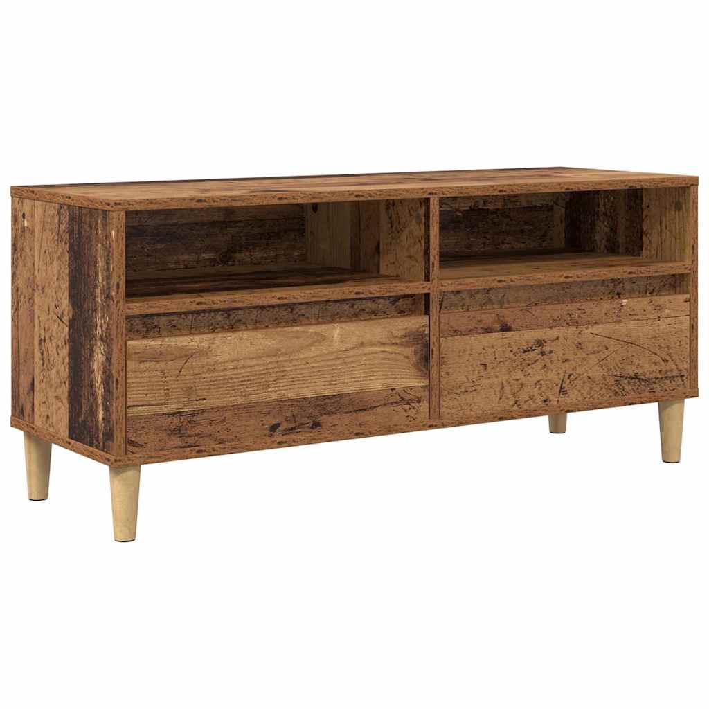 Gabinete de TV con cajón Madera Vieja 100 x 34,5 x 44,5 cm