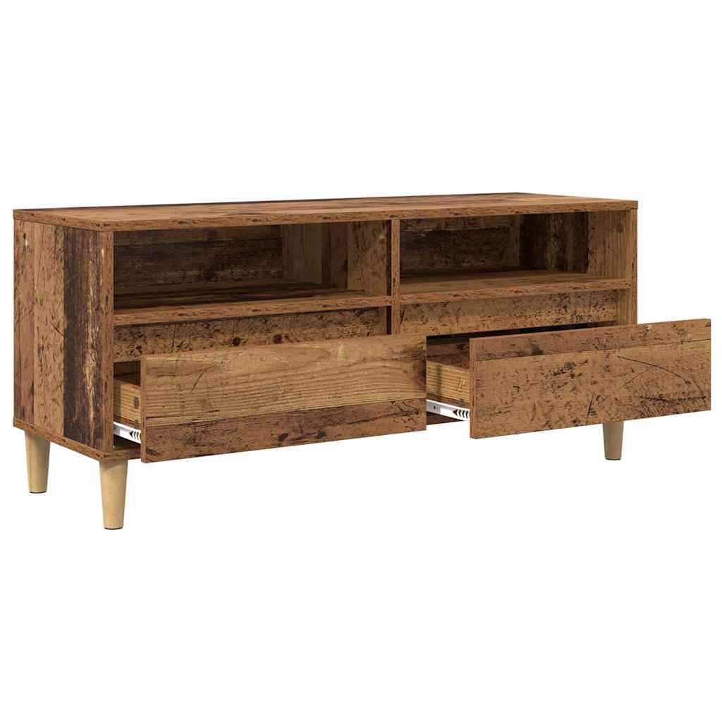 Gabinete de TV con cajón Madera Vieja 100 x 34,5 x 44,5 cm