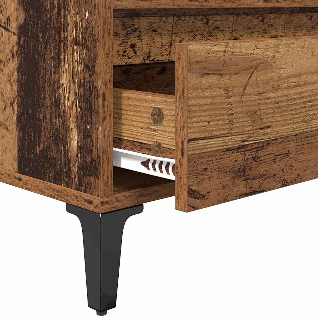 Gabinete de TV con cajón Madera Vieja 100 x 34,5 x 44,5 cm