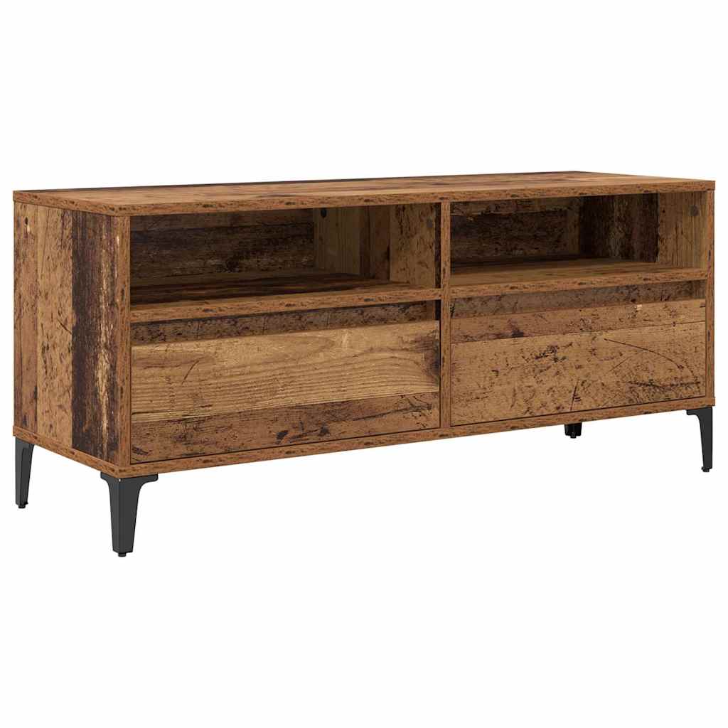 Gabinete de TV con cajón Madera Vieja 100 x 34,5 x 44,5 cm