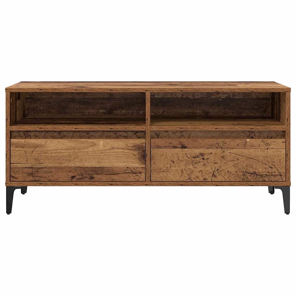 Gabinete de TV con cajón Madera Vieja 100 x 34,5 x 44,5 cm