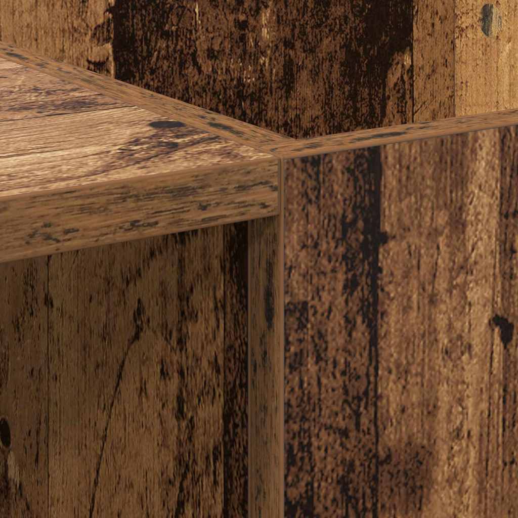 Mueble para discos de vinilo Madera Vieja 121 x 38 x 48 cm