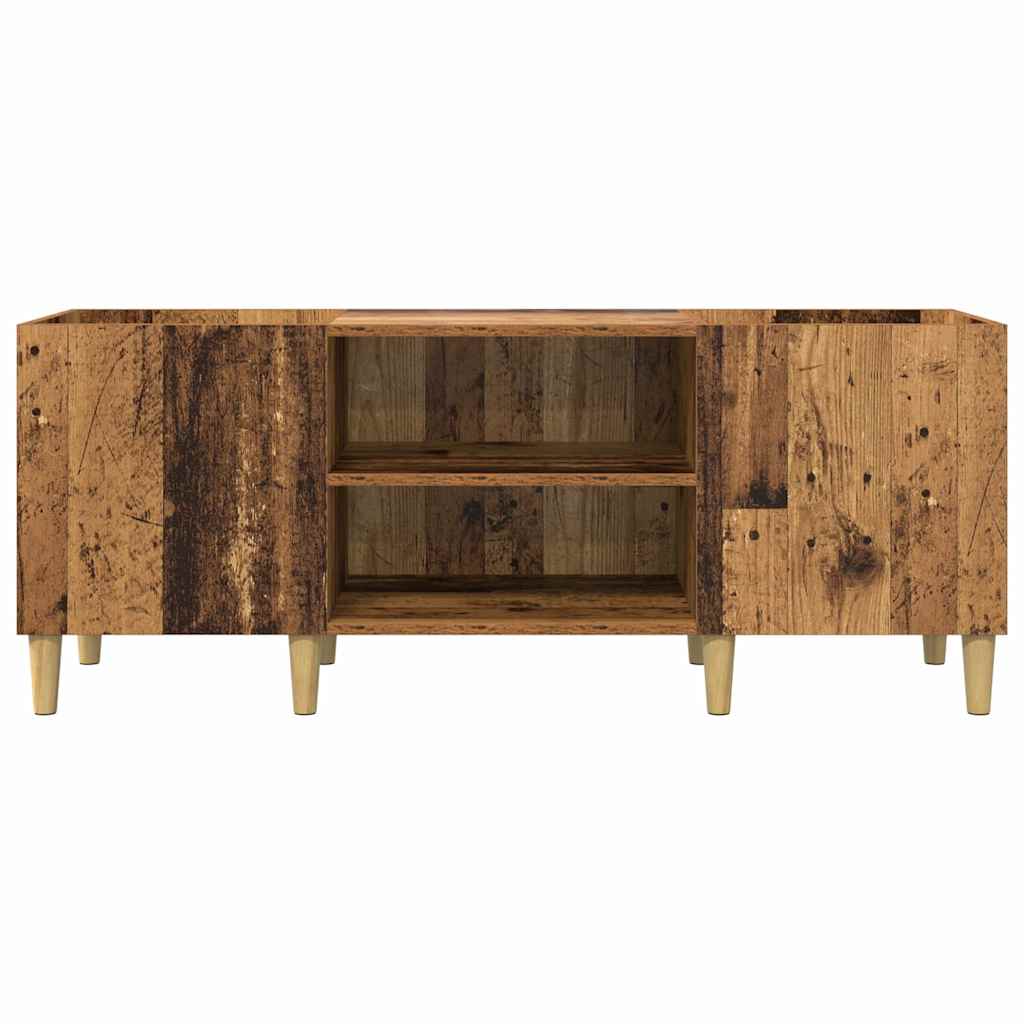 Mueble para discos de vinilo Madera Vieja 121 x 38 x 48 cm