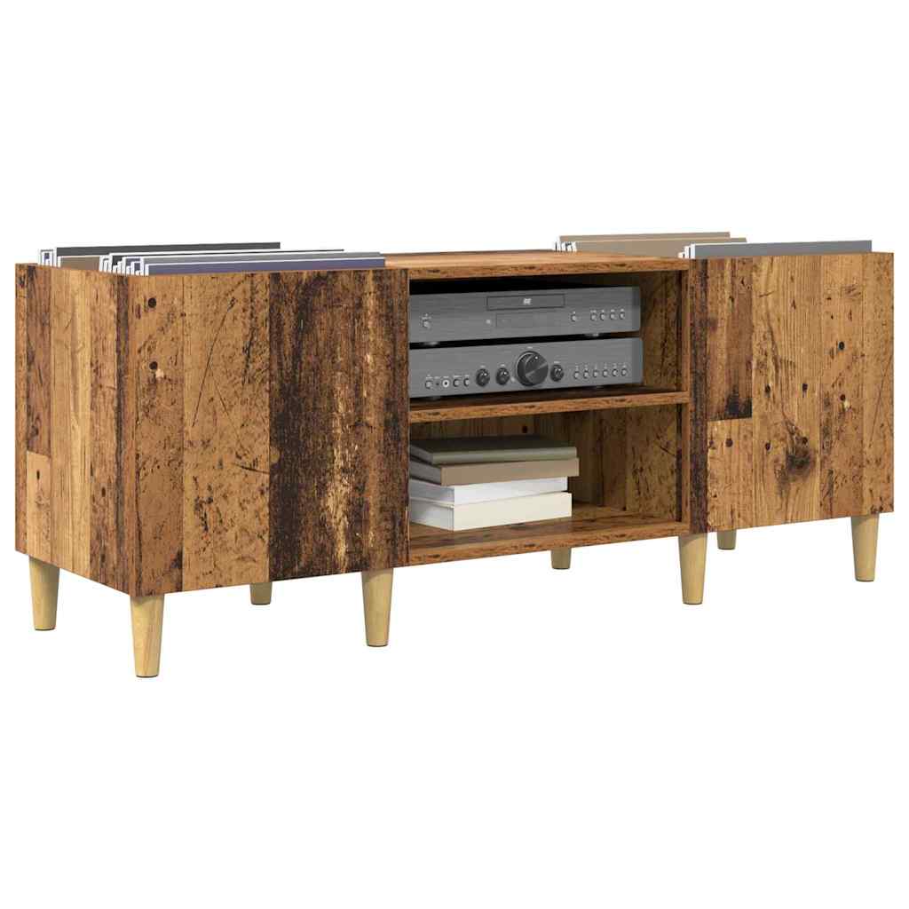 Mueble para discos de vinilo Madera Vieja 121 x 38 x 48 cm