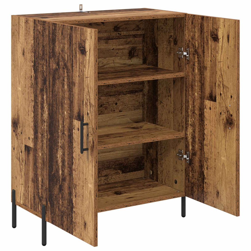 Aparador Madera vieja 69,5 x 34 x 90 cm Madera de ingeniería