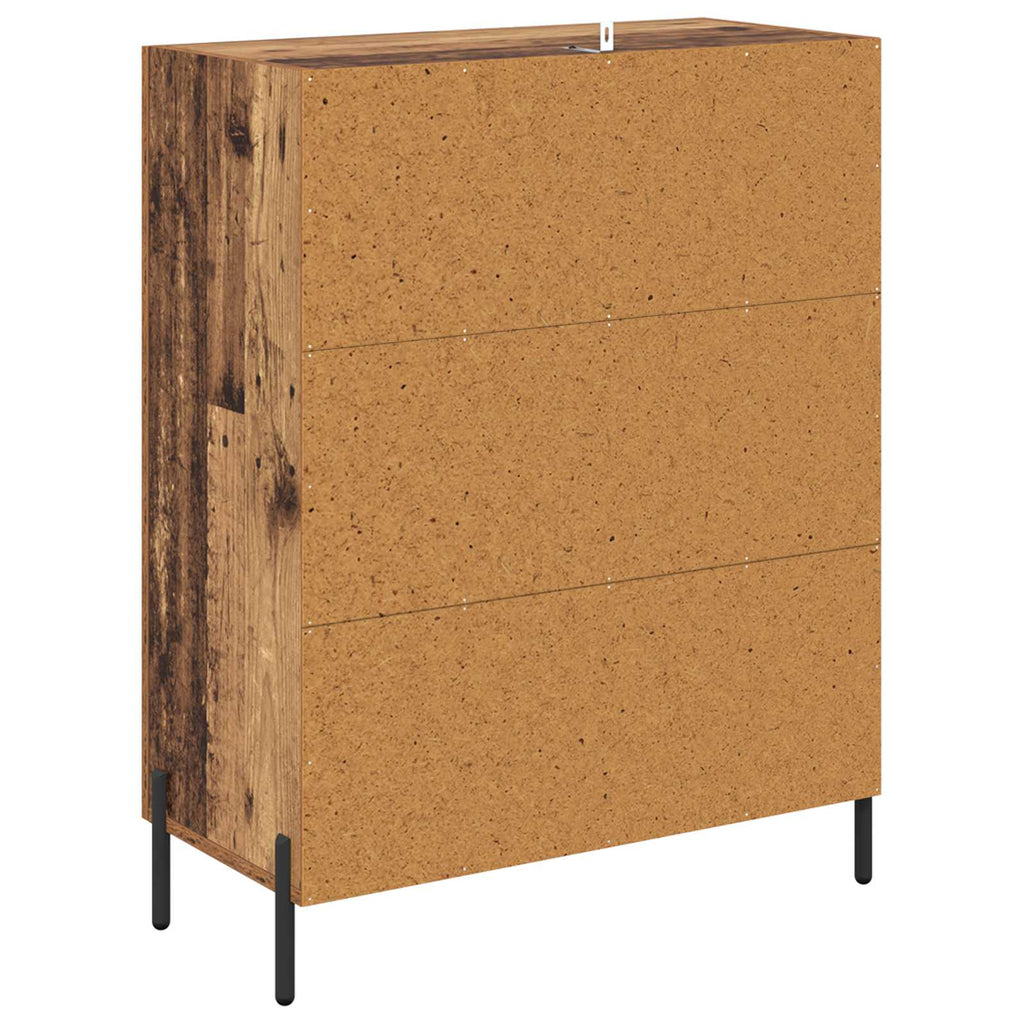 Aparador Madera vieja 69,5 x 34 x 90 cm Madera de ingeniería