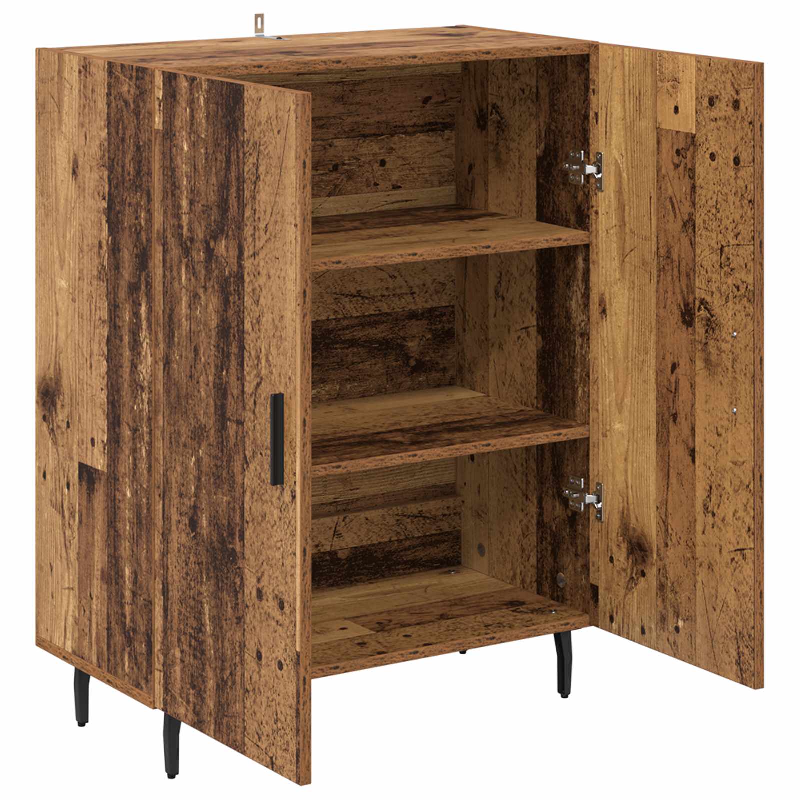 Aparador Madera vieja 69,5 x 34 x 90 cm Madera de ingeniería