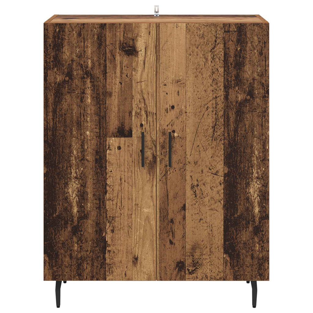 Aparador Madera vieja 69,5 x 34 x 90 cm Madera de ingeniería