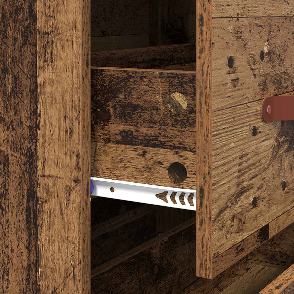 Cajonera Madera vieja 69,5 x 34 x 90 cm Madera de ingeniería
