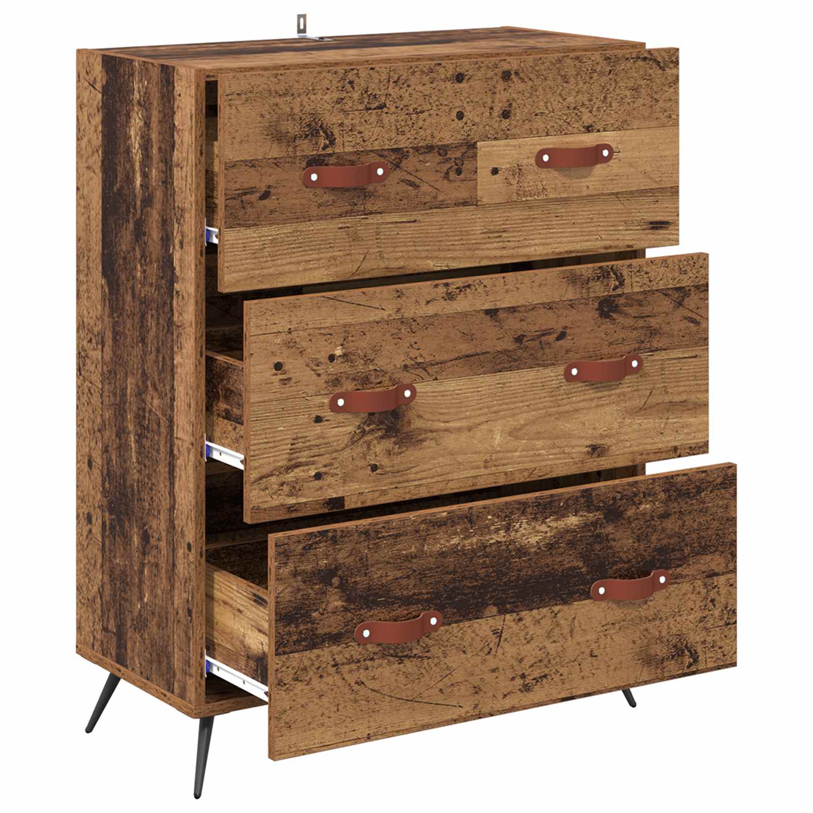 Cajonera Madera vieja 69,5 x 34 x 90 cm Madera de ingeniería