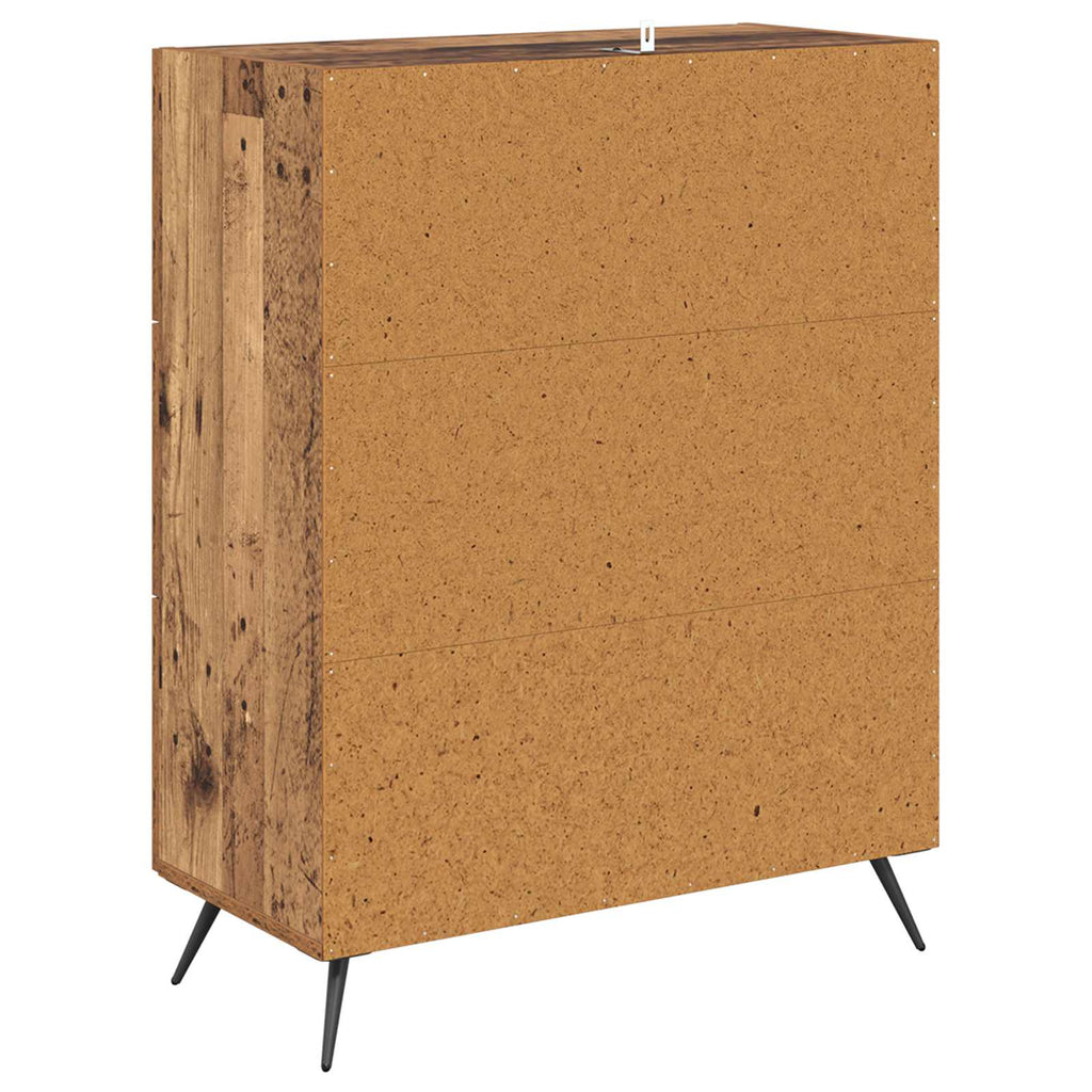 Cajonera Madera vieja 69,5 x 34 x 90 cm Madera de ingeniería