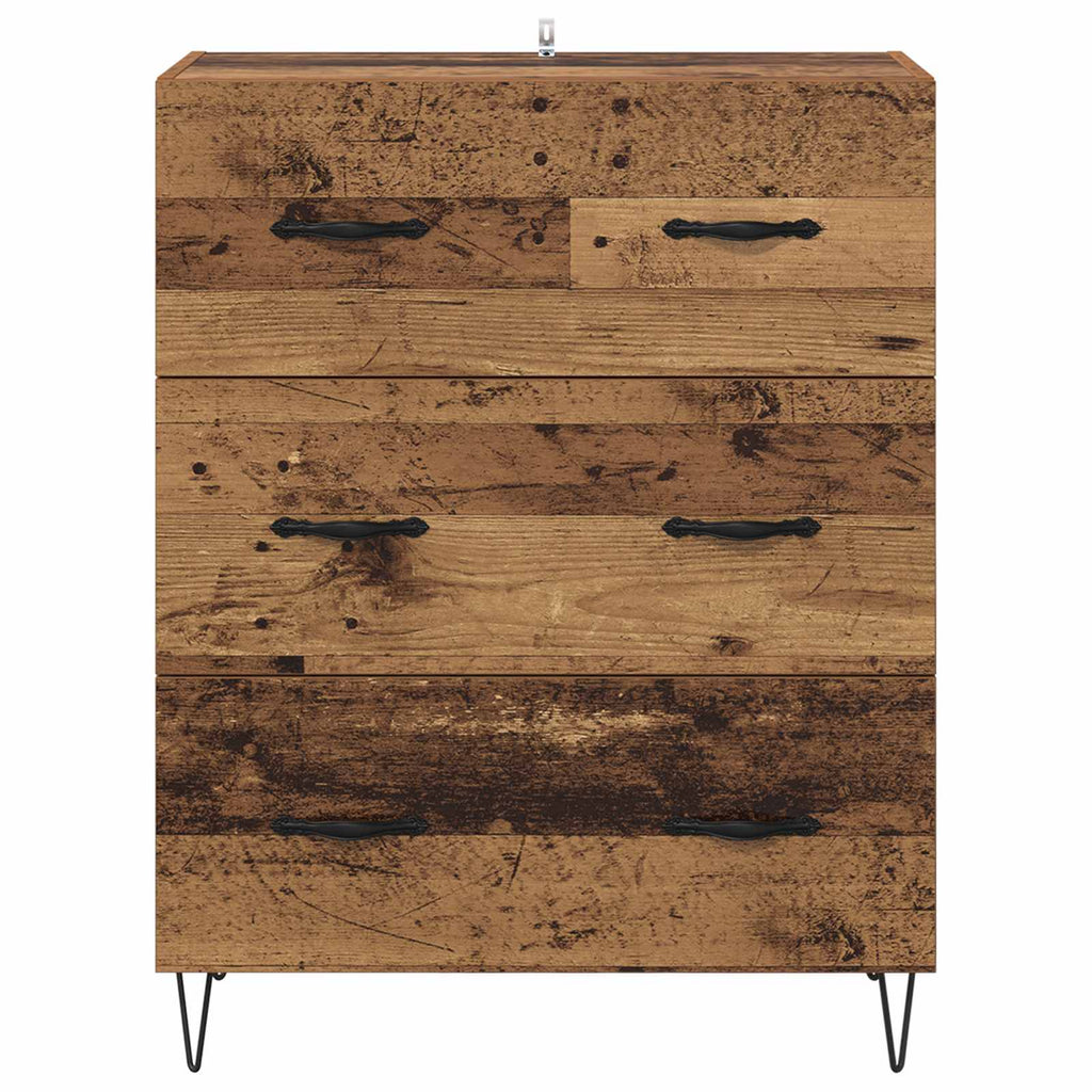 Vitrina con cajón Madera Vieja 69,5 x 34 x 90 cm