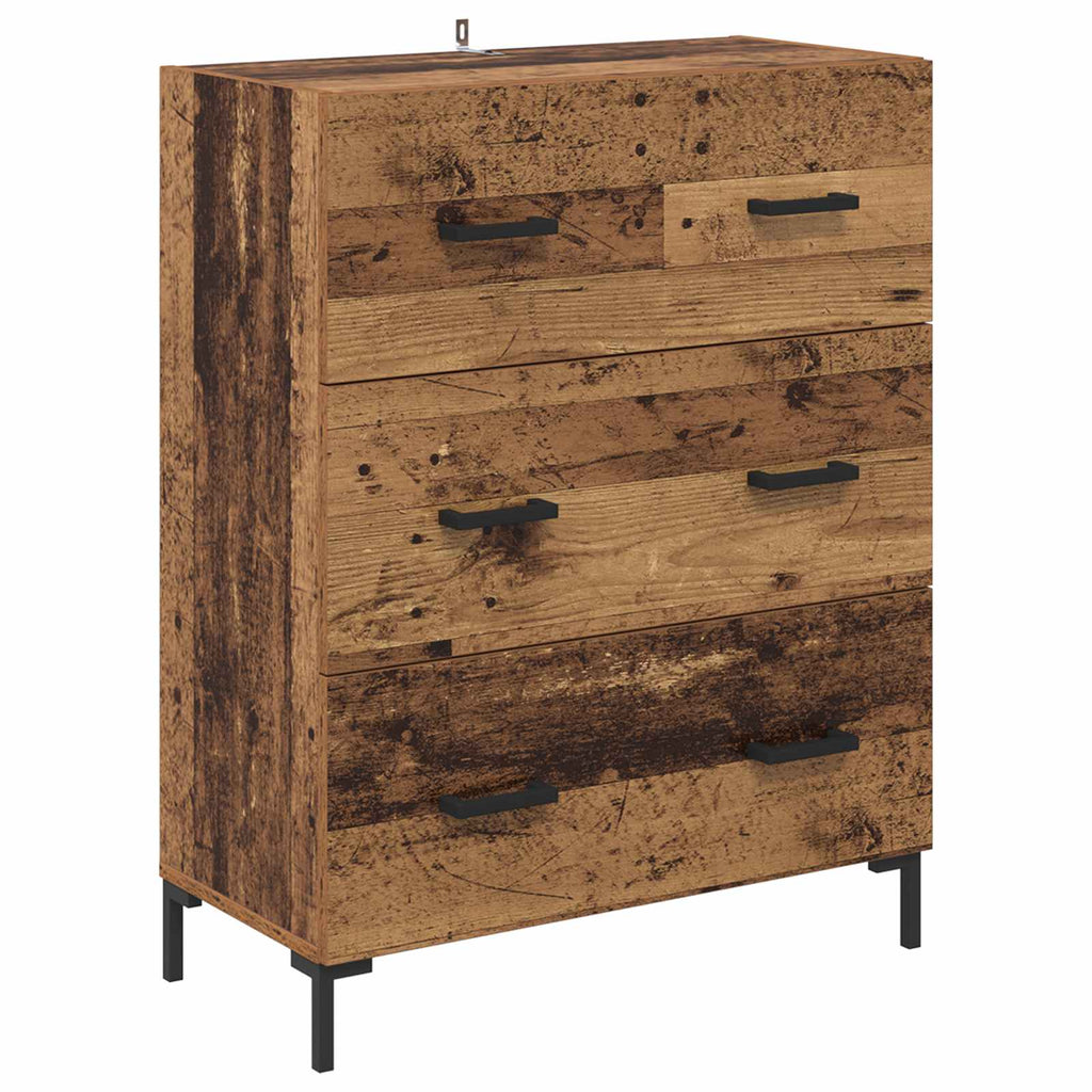 Vitrina con cajón Madera Vieja 69,5 x 34 x 90 cm