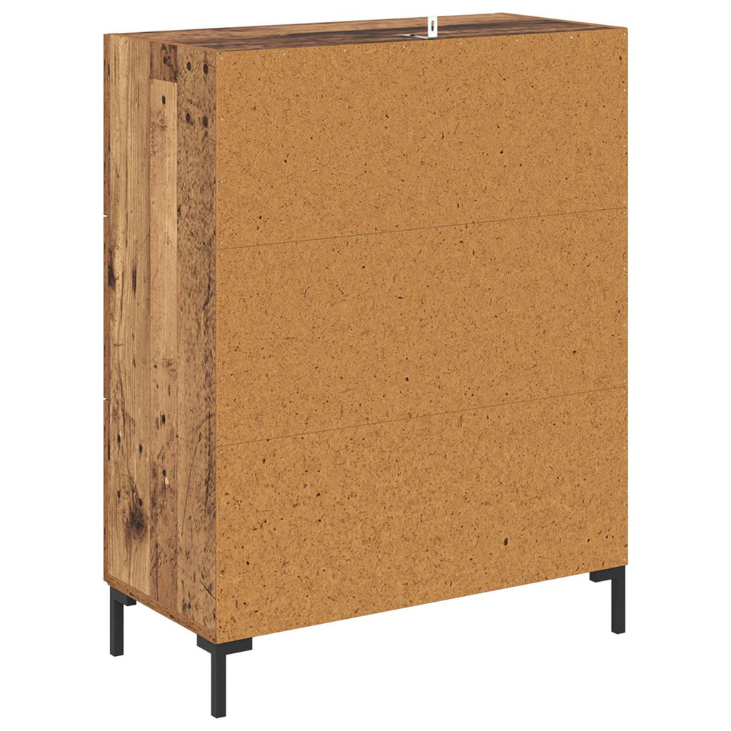 Vitrina con cajón Madera Vieja 69,5 x 34 x 90 cm
