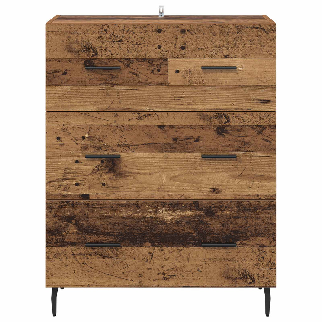 Vitrina con cajón Madera Vieja 69,5 x 34 x 90 cm