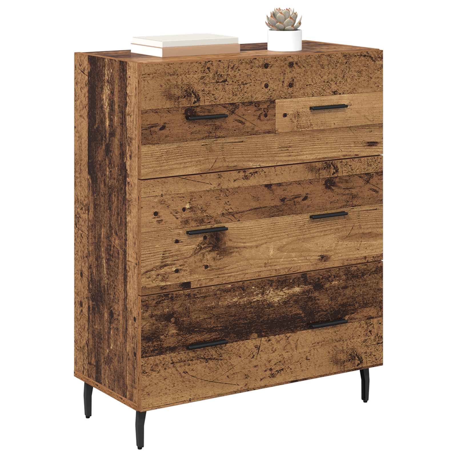 Vitrina con cajón Madera Vieja 69,5 x 34 x 90 cm