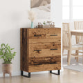 Vitrina con cajón Madera Vieja 69,5 x 34 x 90 cm