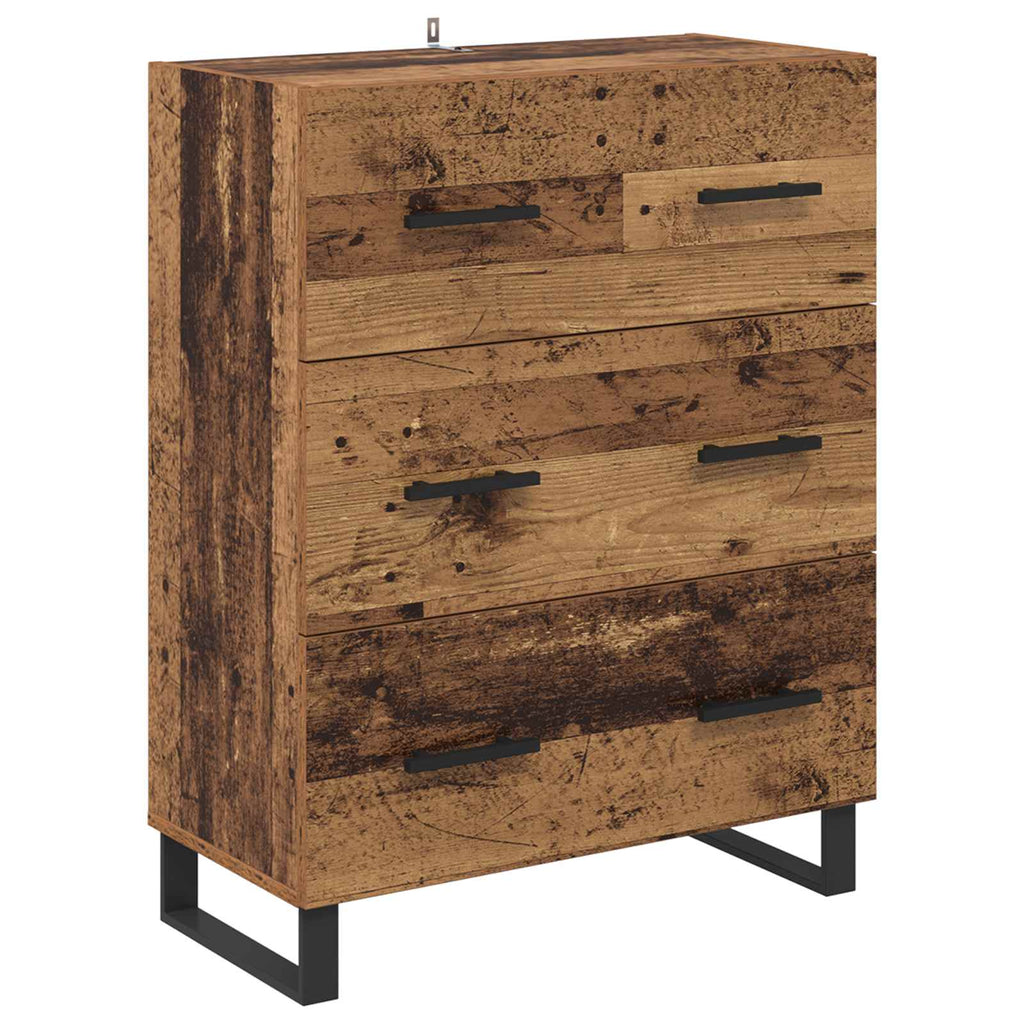 Vitrina con cajón Madera Vieja 69,5 x 34 x 90 cm