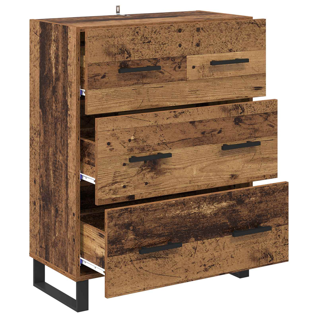 Vitrina con cajón Madera Vieja 69,5 x 34 x 90 cm