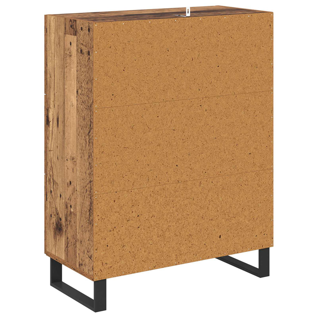 Vitrina con cajón Madera Vieja 69,5 x 34 x 90 cm