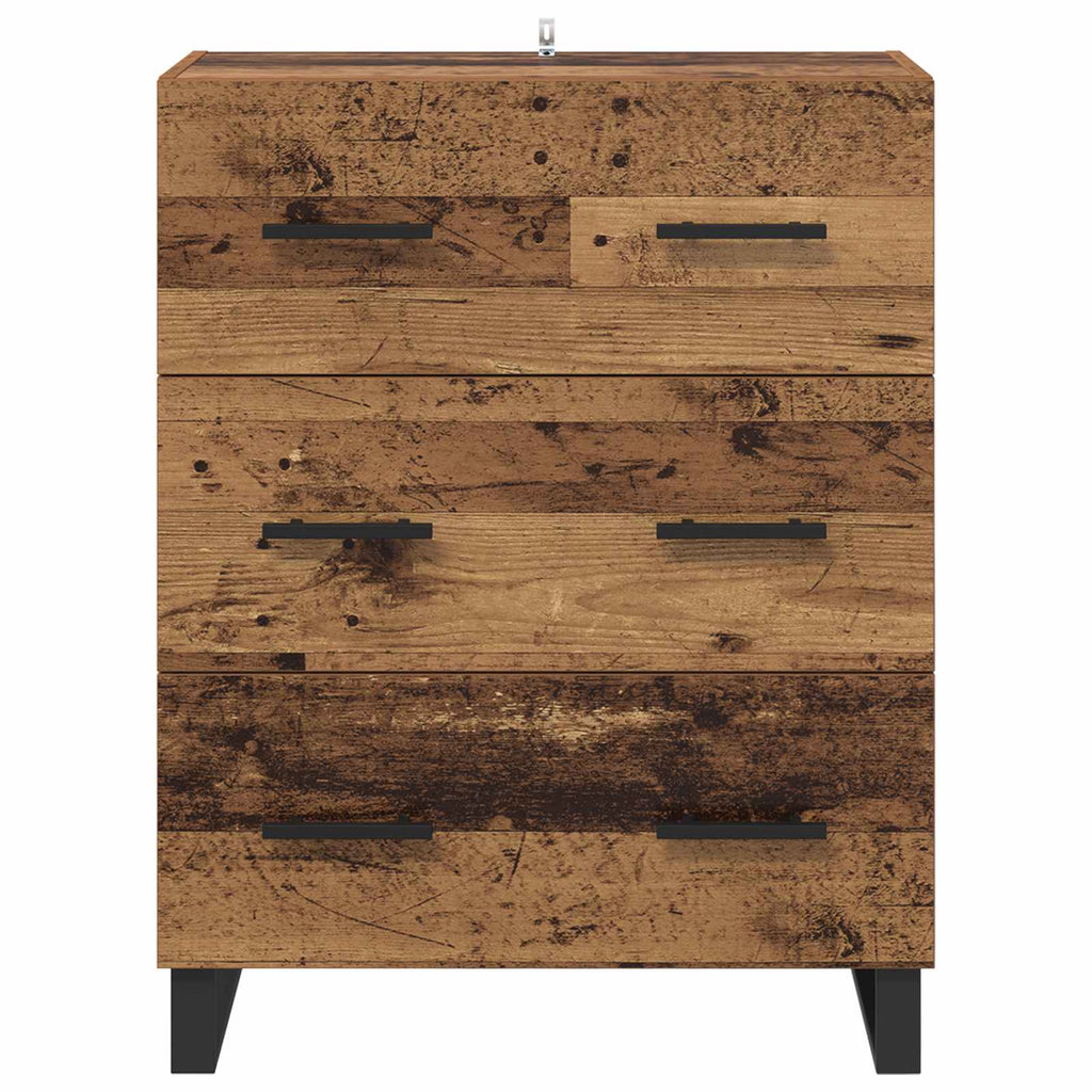 Vitrina con cajón Madera Vieja 69,5 x 34 x 90 cm