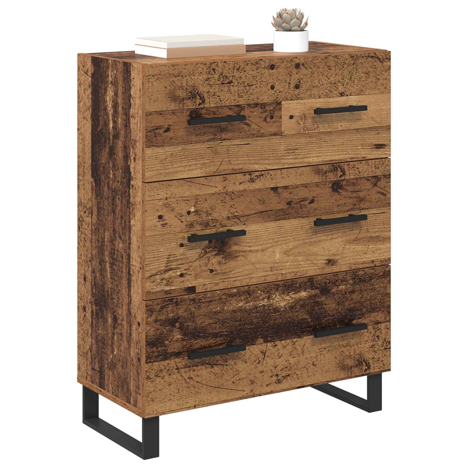 Vitrina con cajón Madera Vieja 69,5 x 34 x 90 cm