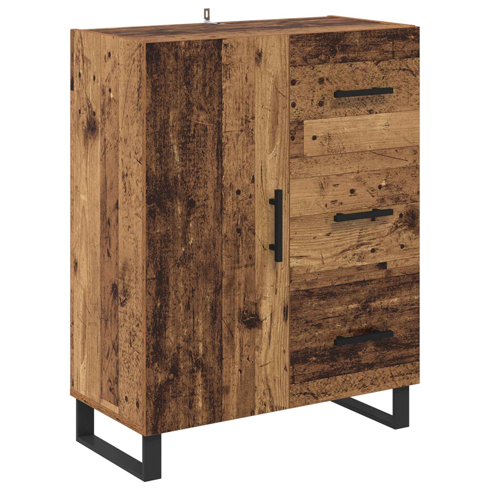 Vitrina con cajón Madera Vieja 69,5 x 34 x 90 cm