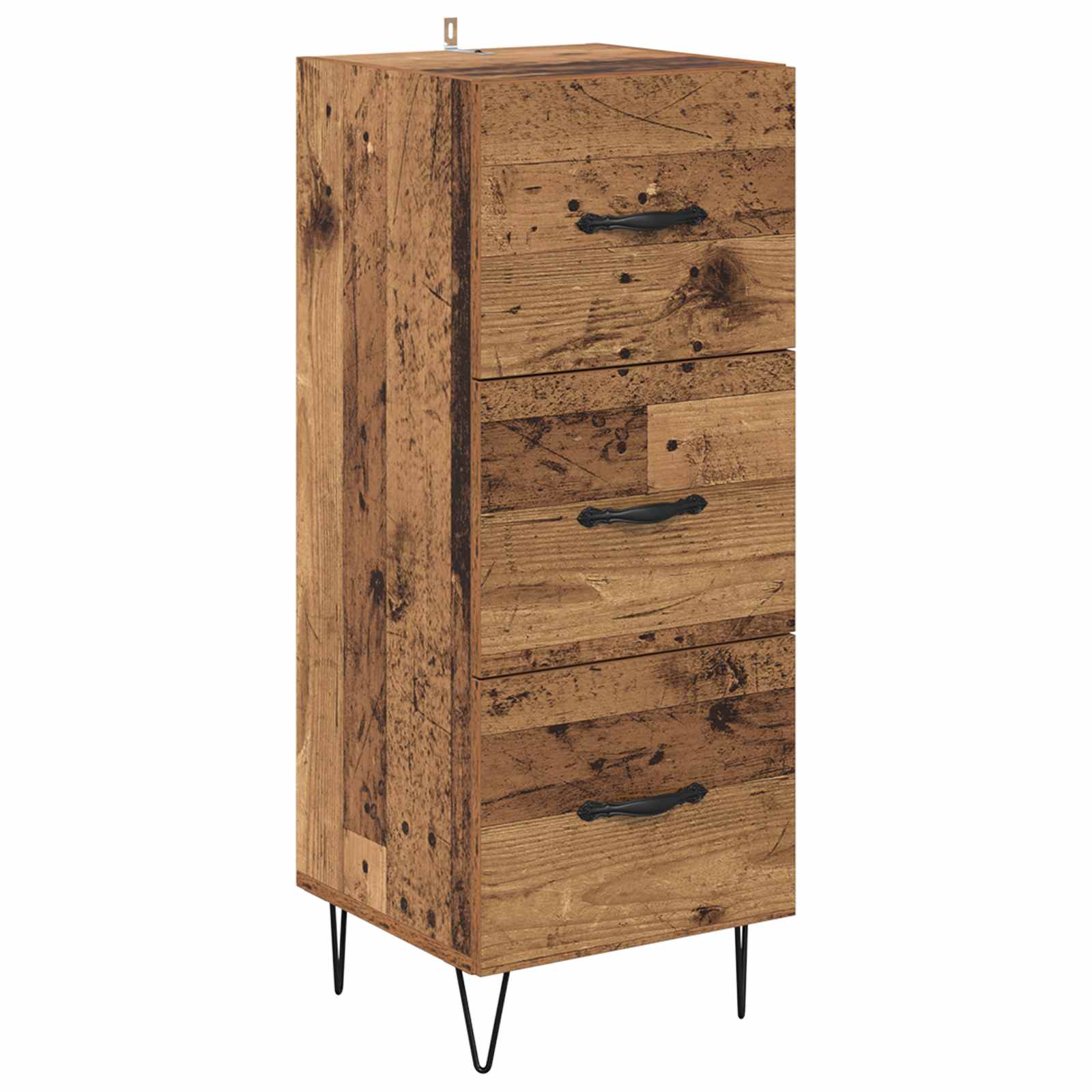 Vitrina Madera vieja 34 x 34.5 x 90 cm Madera contrachapada