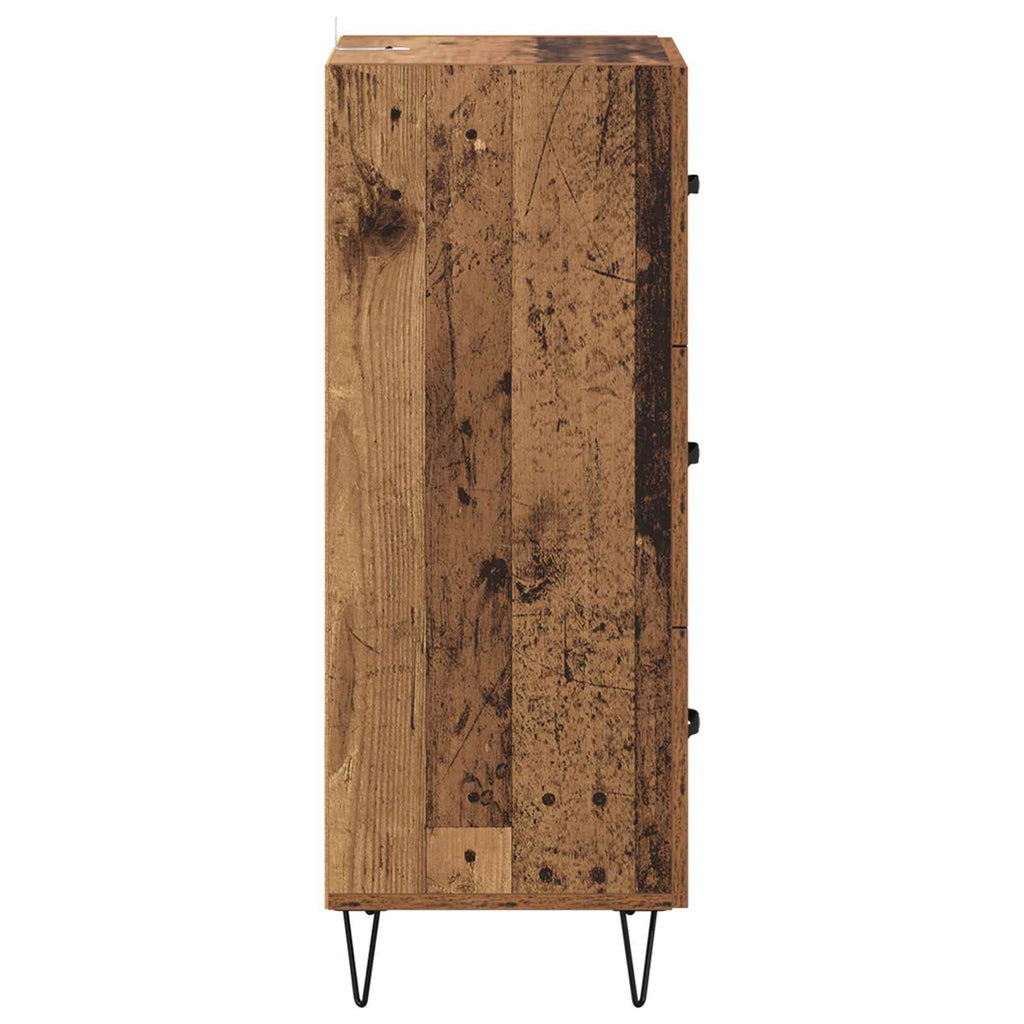 Vitrina Madera vieja 34 x 34.5 x 90 cm Madera contrachapada