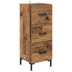 Aparador Madera vieja 34,5 x 34 x 90 cm Madera de ingeniería