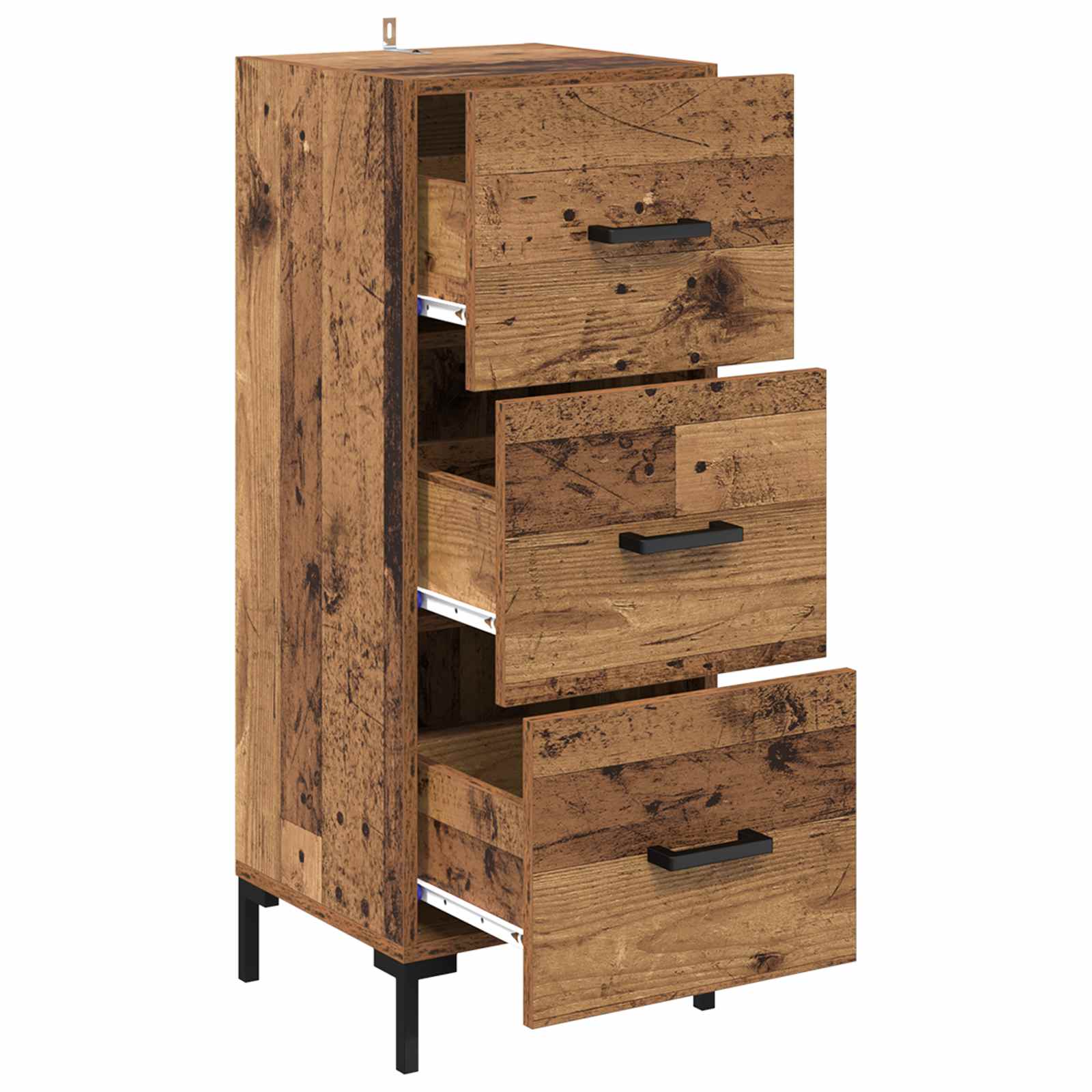 Aparador Madera vieja 34,5 x 34 x 90 cm Madera de ingeniería
