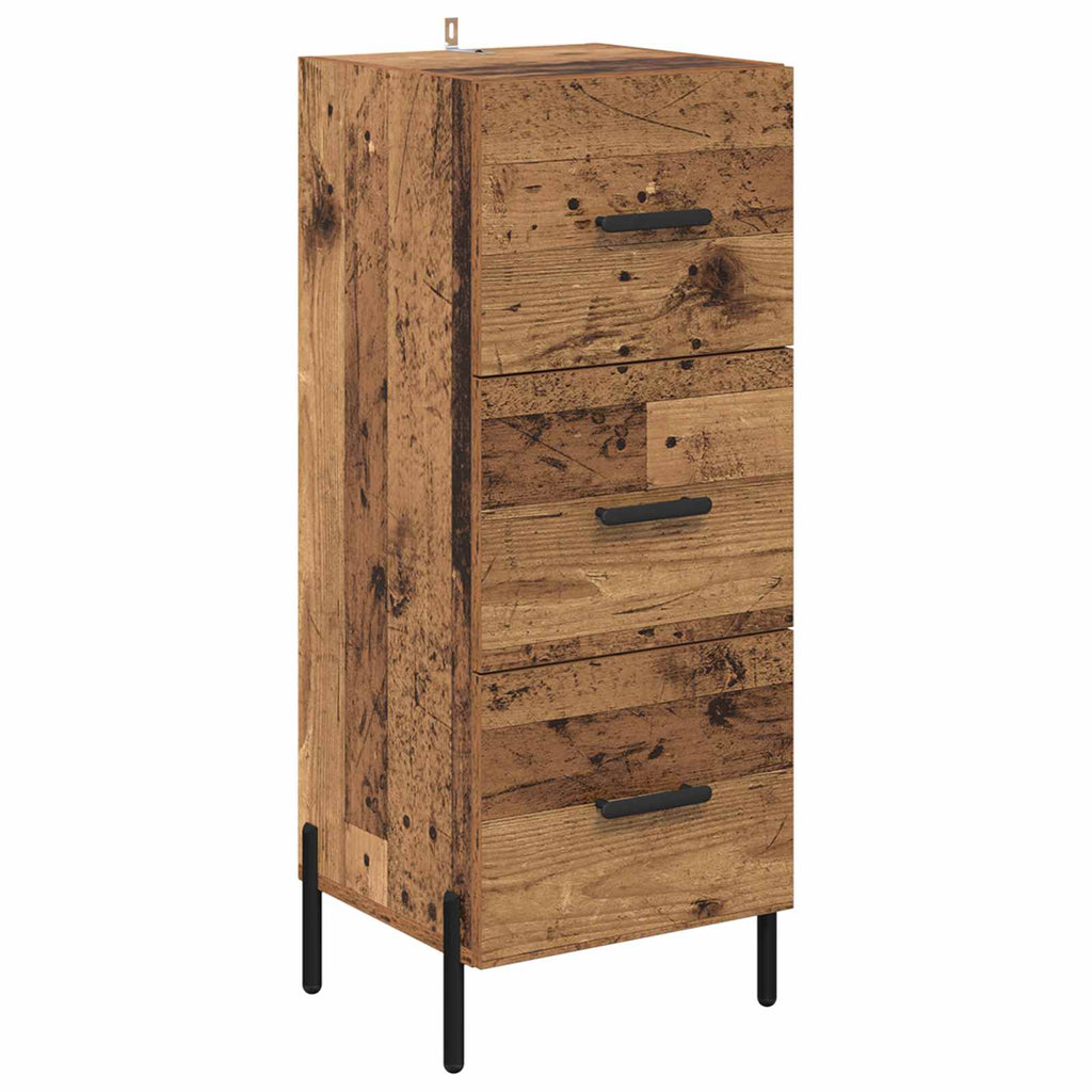 Vitrina Madera vieja 34 x 34.5 x 90 cm Madera contrachapada