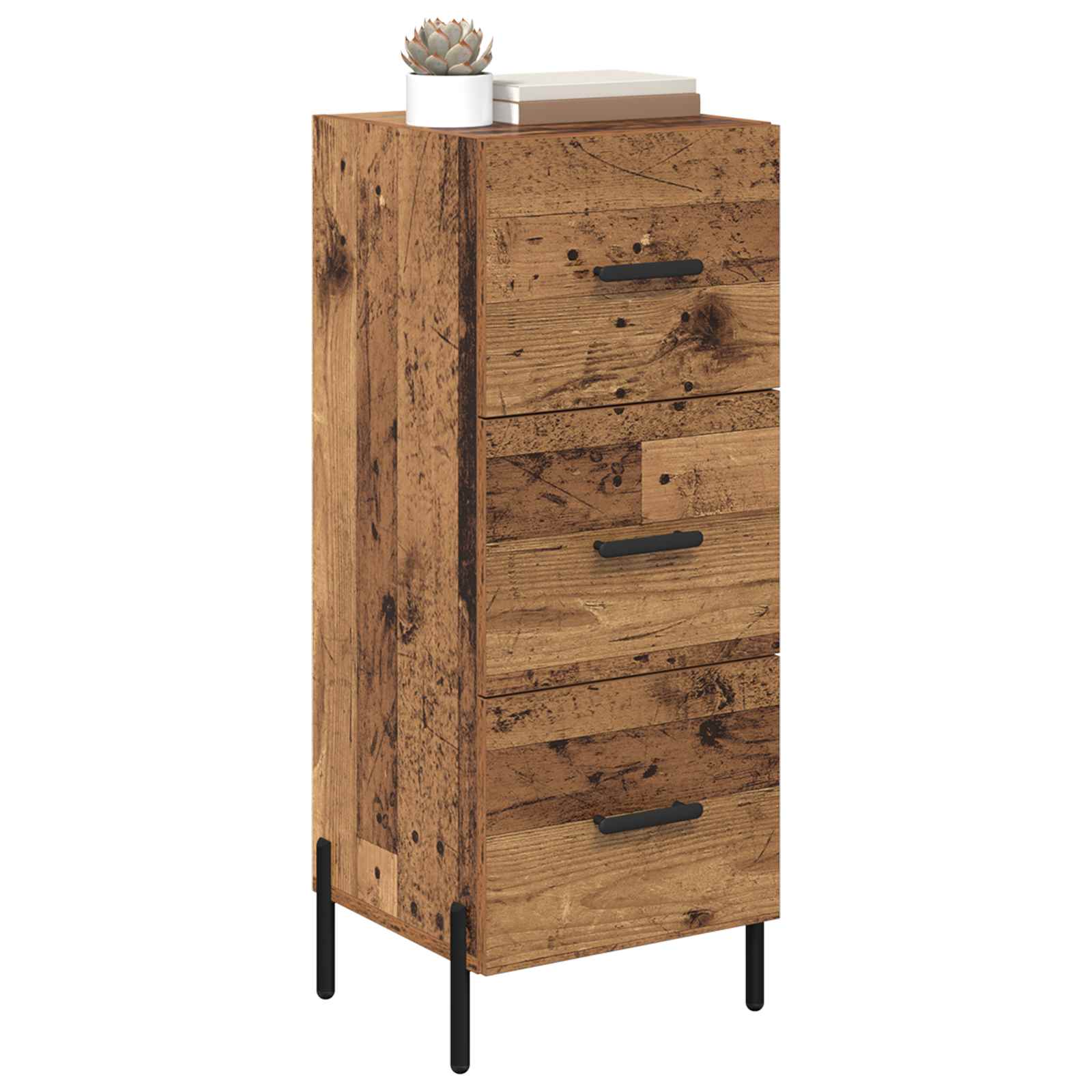 Vitrina Madera vieja 34 x 34.5 x 90 cm Madera contrachapada