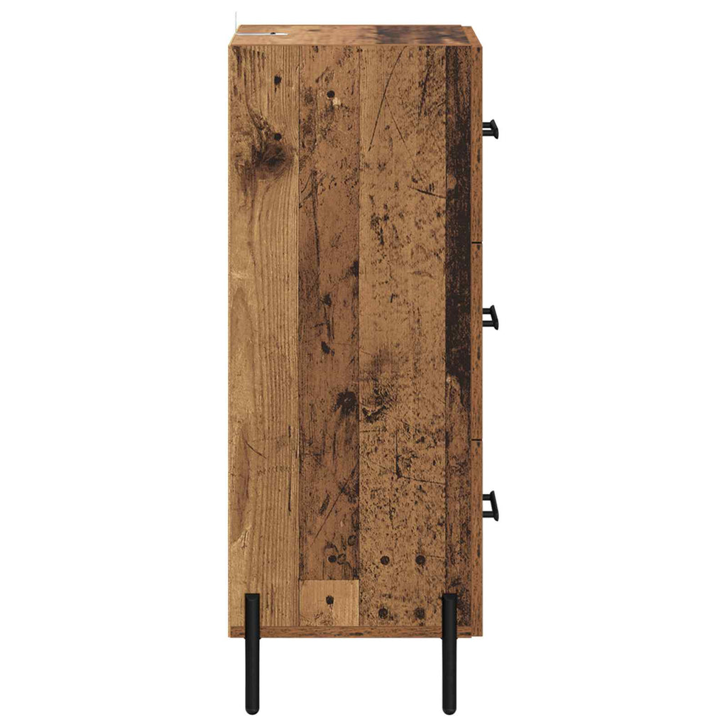 Vitrina Madera vieja 34 x 34.5 x 90 cm Madera contrachapada