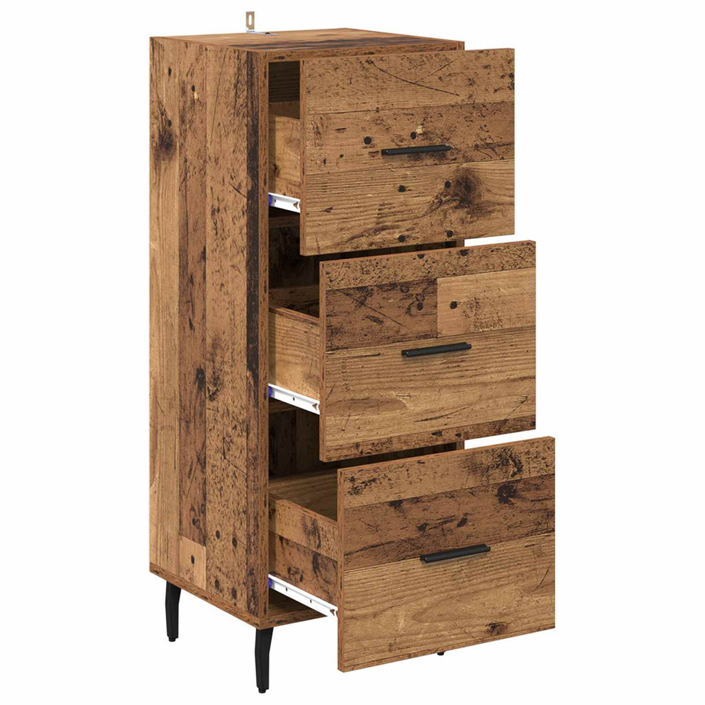 Vitrina Madera vieja 34 x 34.5 x 90 cm Madera contrachapada