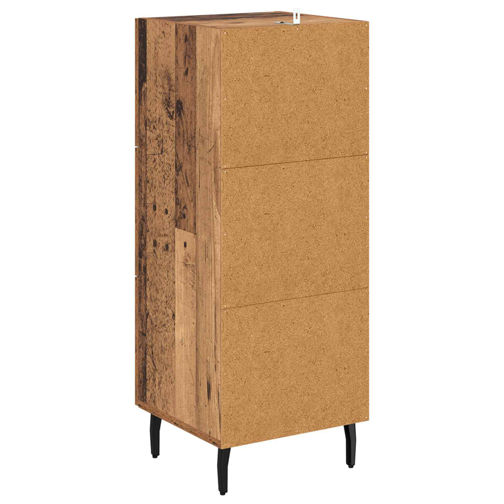 Vitrina Madera vieja 34 x 34.5 x 90 cm Madera contrachapada