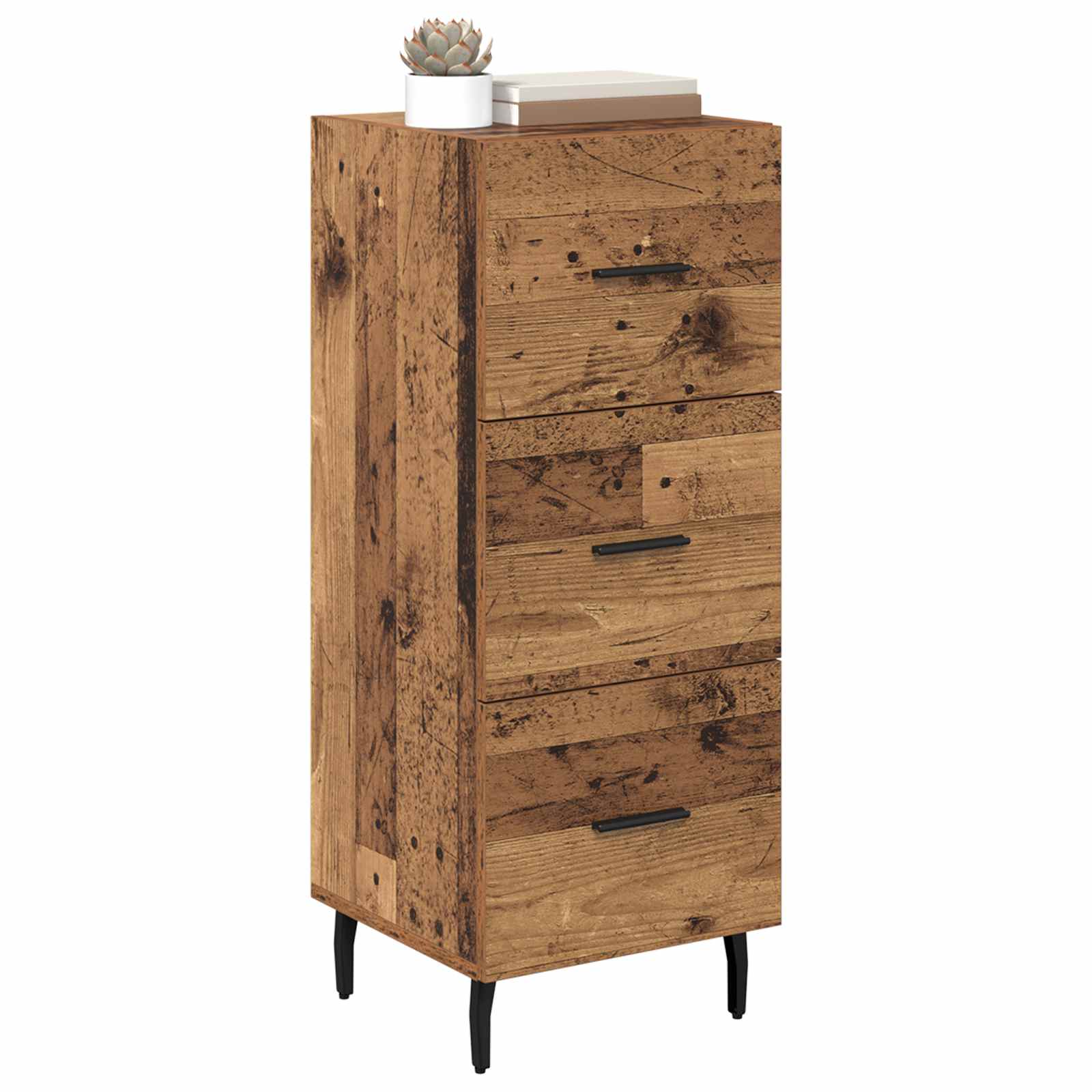 Vitrina Madera vieja 34 x 34.5 x 90 cm Madera contrachapada