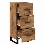 Vitrina con cajón Madera Vieja 34,5 x 34 x 90 cm
