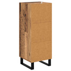 Vitrina con cajón Madera Vieja 34,5 x 34 x 90 cm