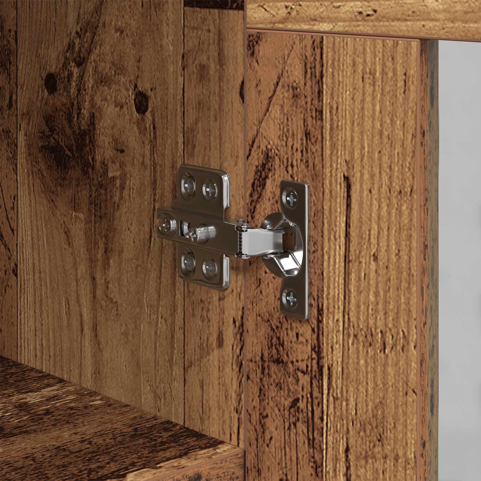 Vitrina Madera vieja 34 x 34.5 x 90 cm Madera contrachapada