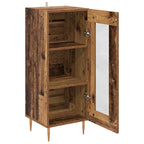 Vitrina Madera vieja 34 x 34.5 x 90 cm Madera contrachapada