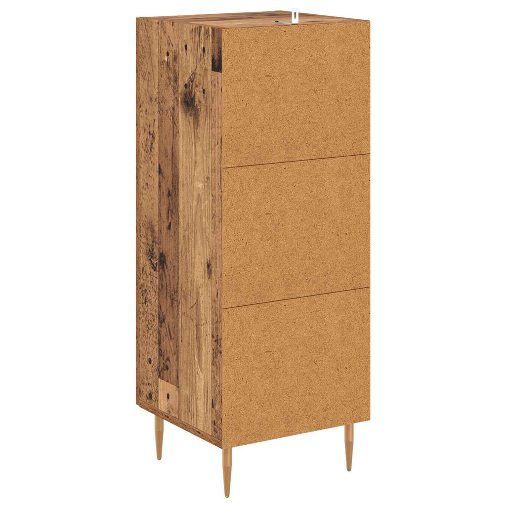 Vitrina Madera vieja 34 x 34.5 x 90 cm Madera contrachapada