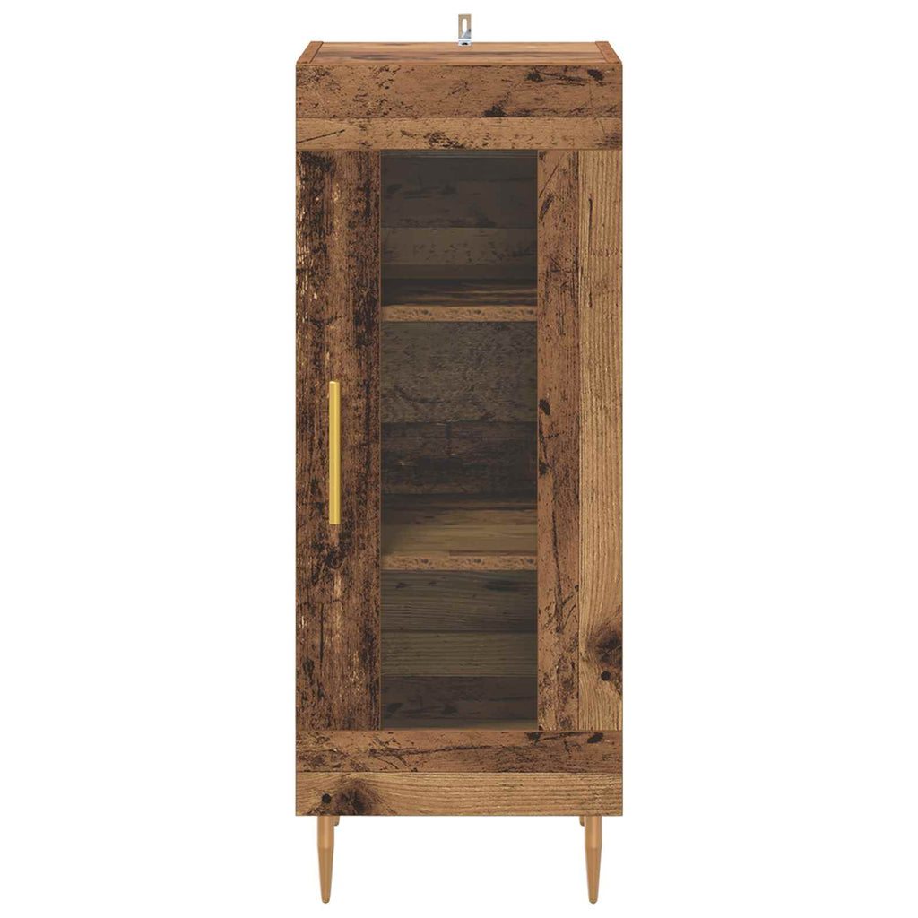 Vitrina Madera vieja 34 x 34.5 x 90 cm Madera contrachapada