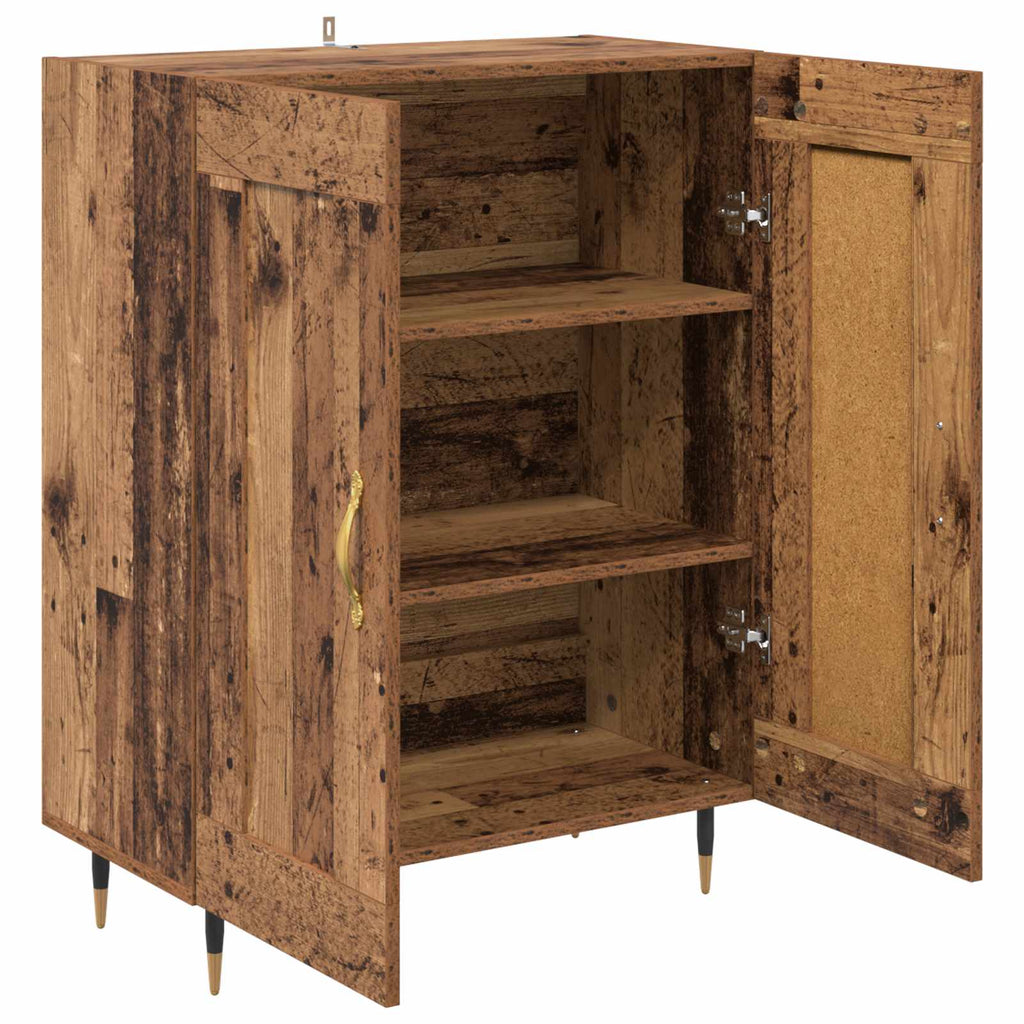 Aparador Madera vieja 69,5 x 34 x 90 cm Madera de ingeniería