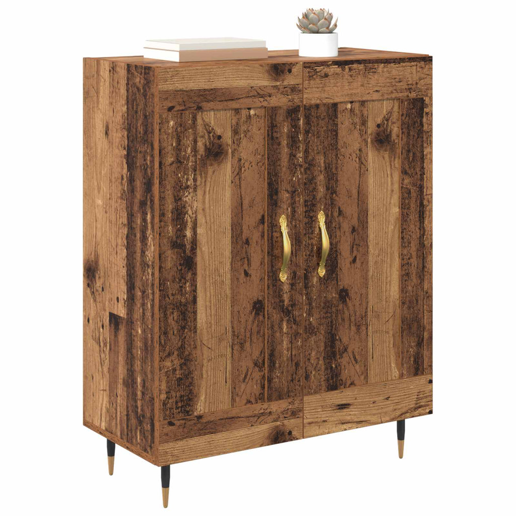 Aparador Madera vieja 69,5 x 34 x 90 cm Madera de ingeniería