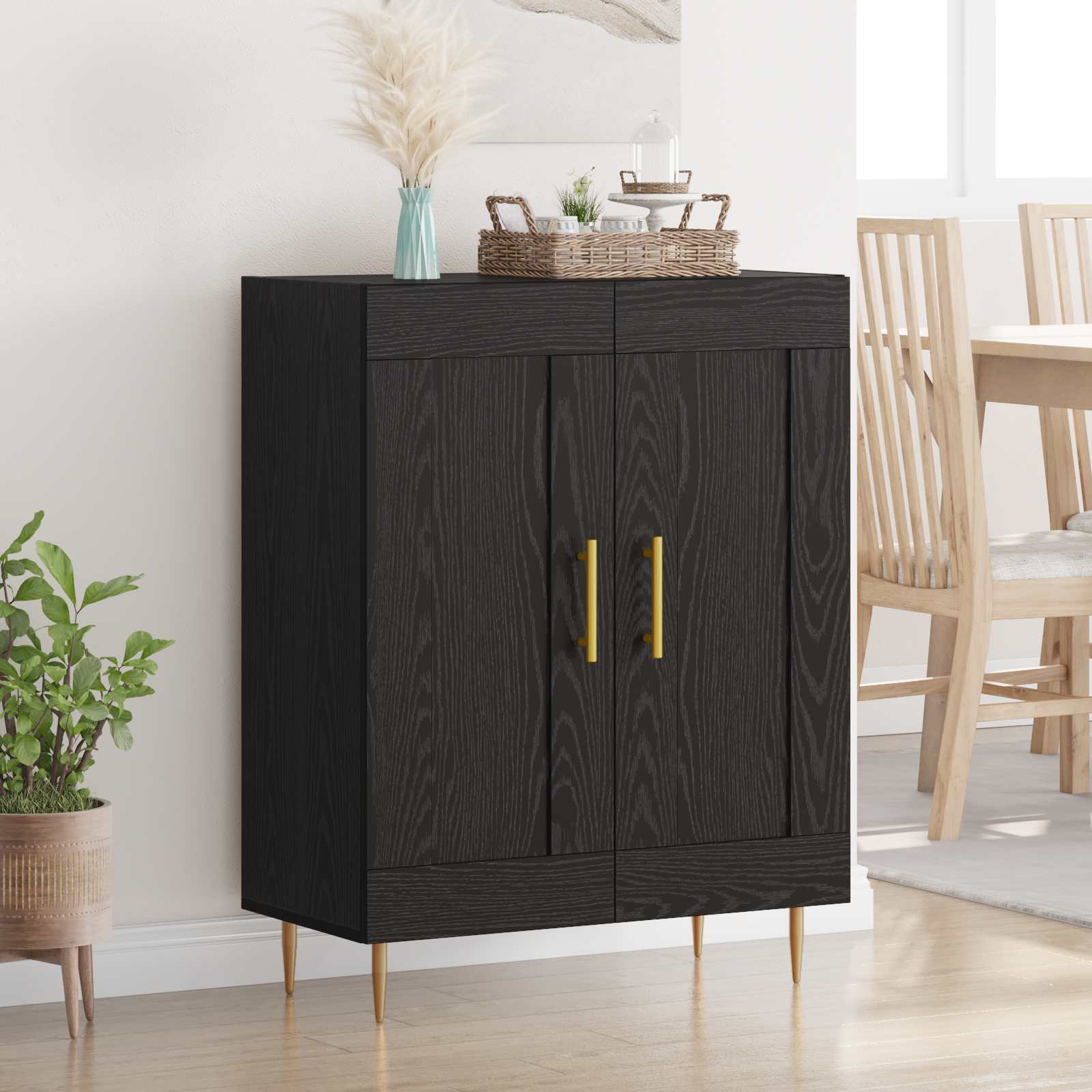 Vitrina Madera Vieja 69,5 x 34 x 90 cm