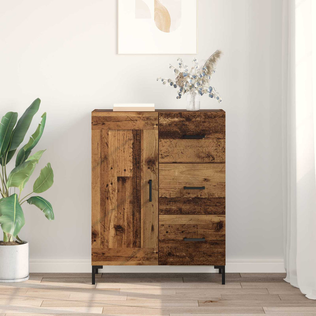 Vitrina Madera vieja 69.5 x 34 x 90 cm Madera contrachapada